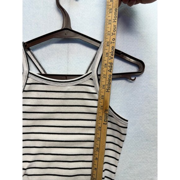Rue 21 Blue White Striped Tank Top Size Medium - Picture 4 of 5